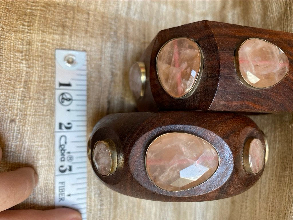 GEMSTONE WOODEN BANGLES