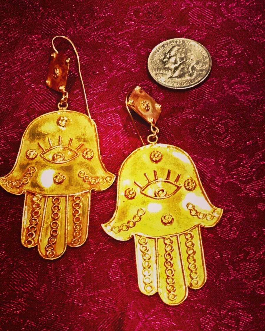 HAMSA EARRINGS