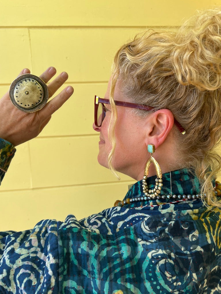 KUMAR COAT Quilted Kantha Perfection