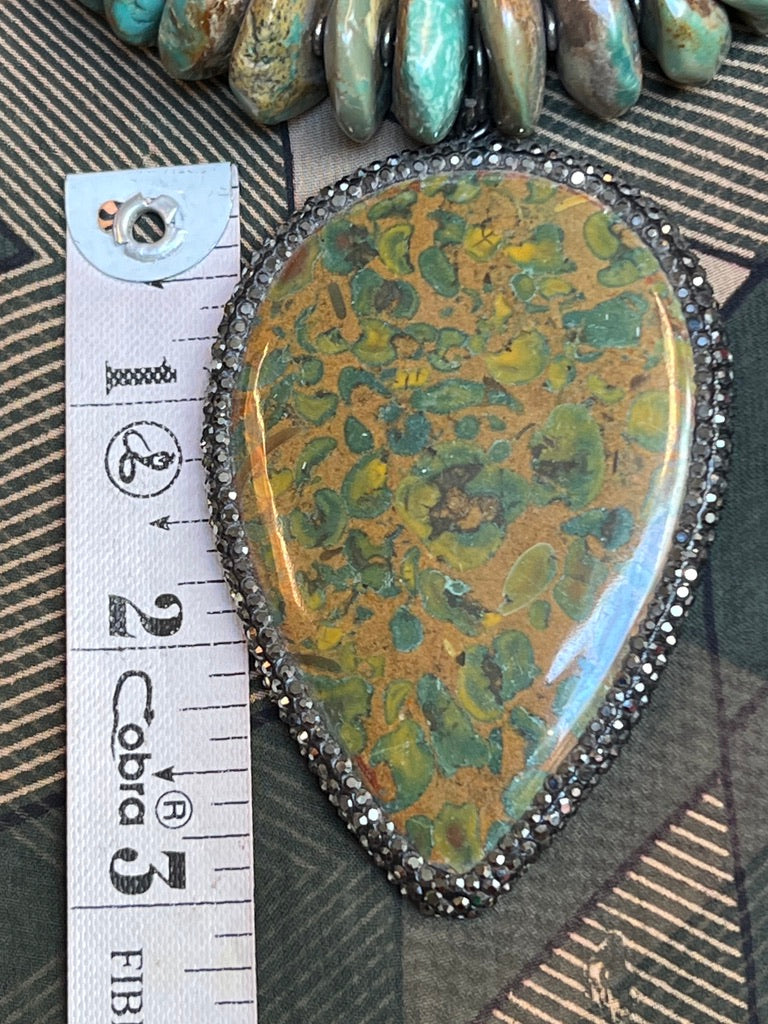 ROUGH & REFINED TURQUOISE NECKLACE