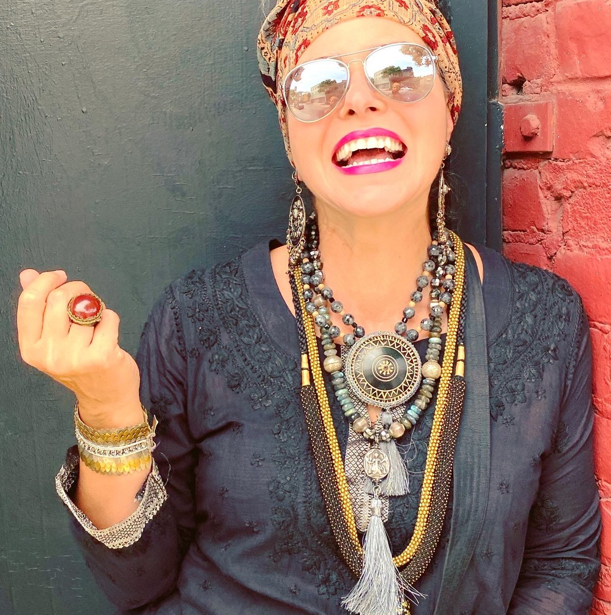 Cotton Kurti Handloomed & Hand embroidered