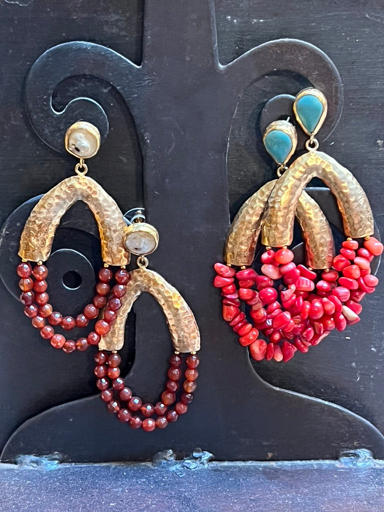 DOUBLE TROUBLE EARRINGS