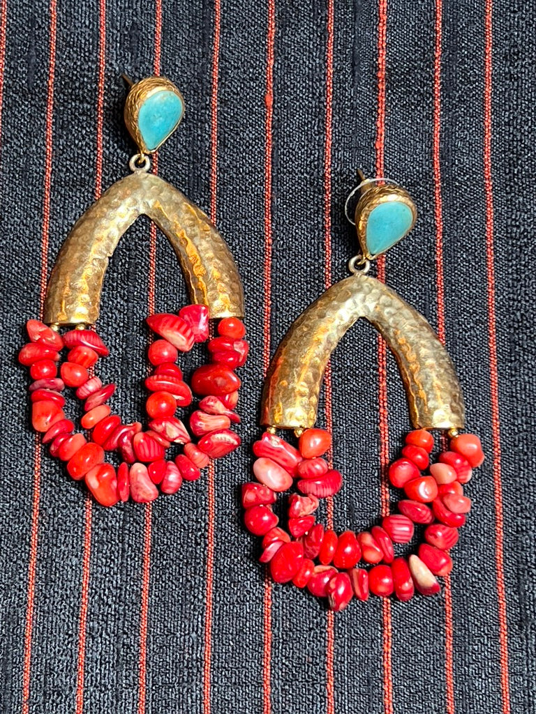 DOUBLE TROUBLE EARRINGS
