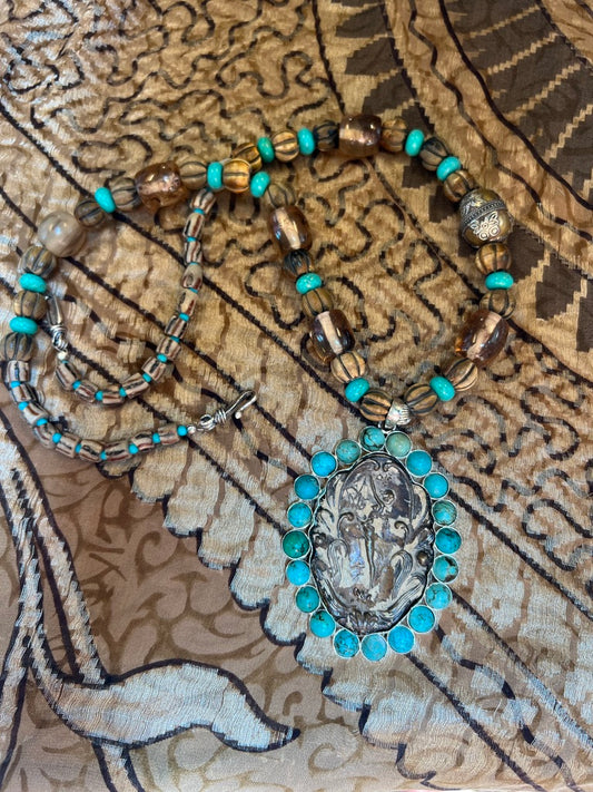 ART NOUVEAU MELANGE NECKLACE