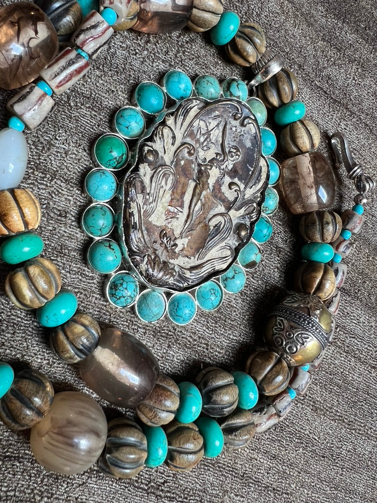ART NOUVEAU MELANGE NECKLACE