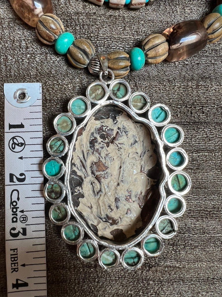 ART NOUVEAU MELANGE NECKLACE