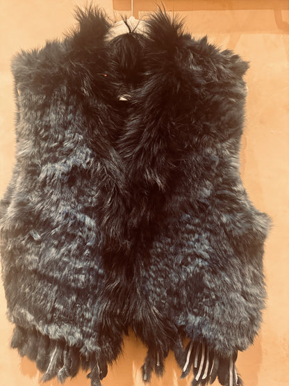 RAVISHING RABBIT FUR VESTS