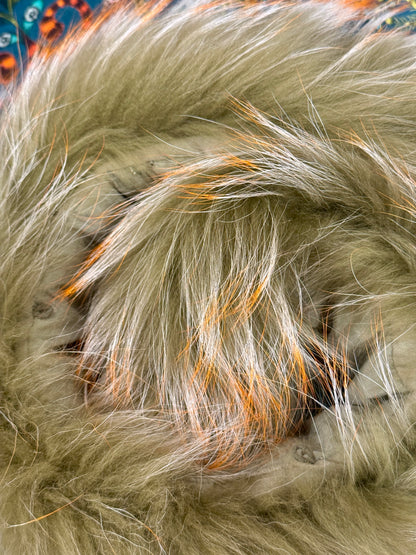 FOX FUR DETACHABLE COLLARS