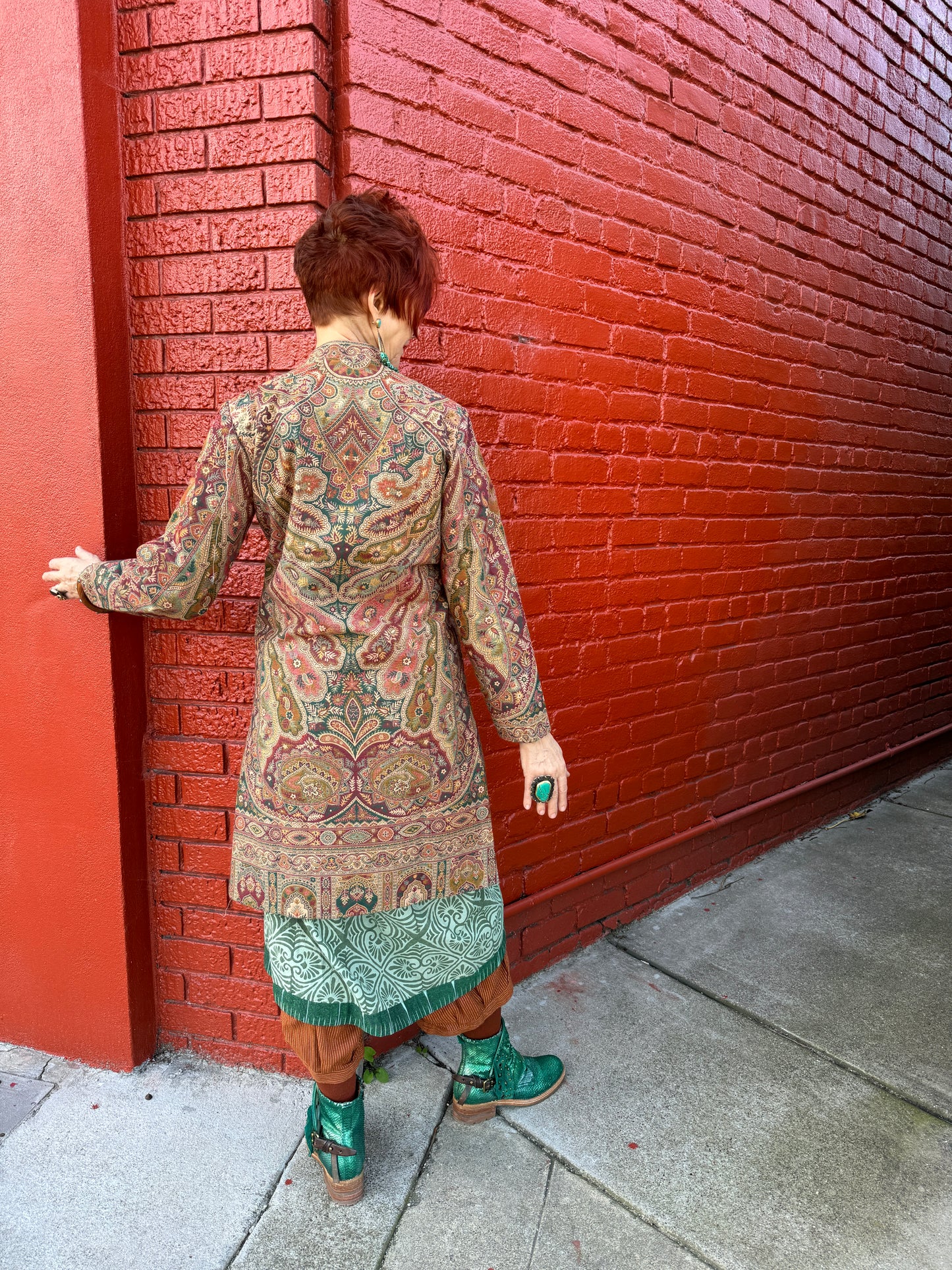 KASHMIRI PAISLEY PARADISE COAT