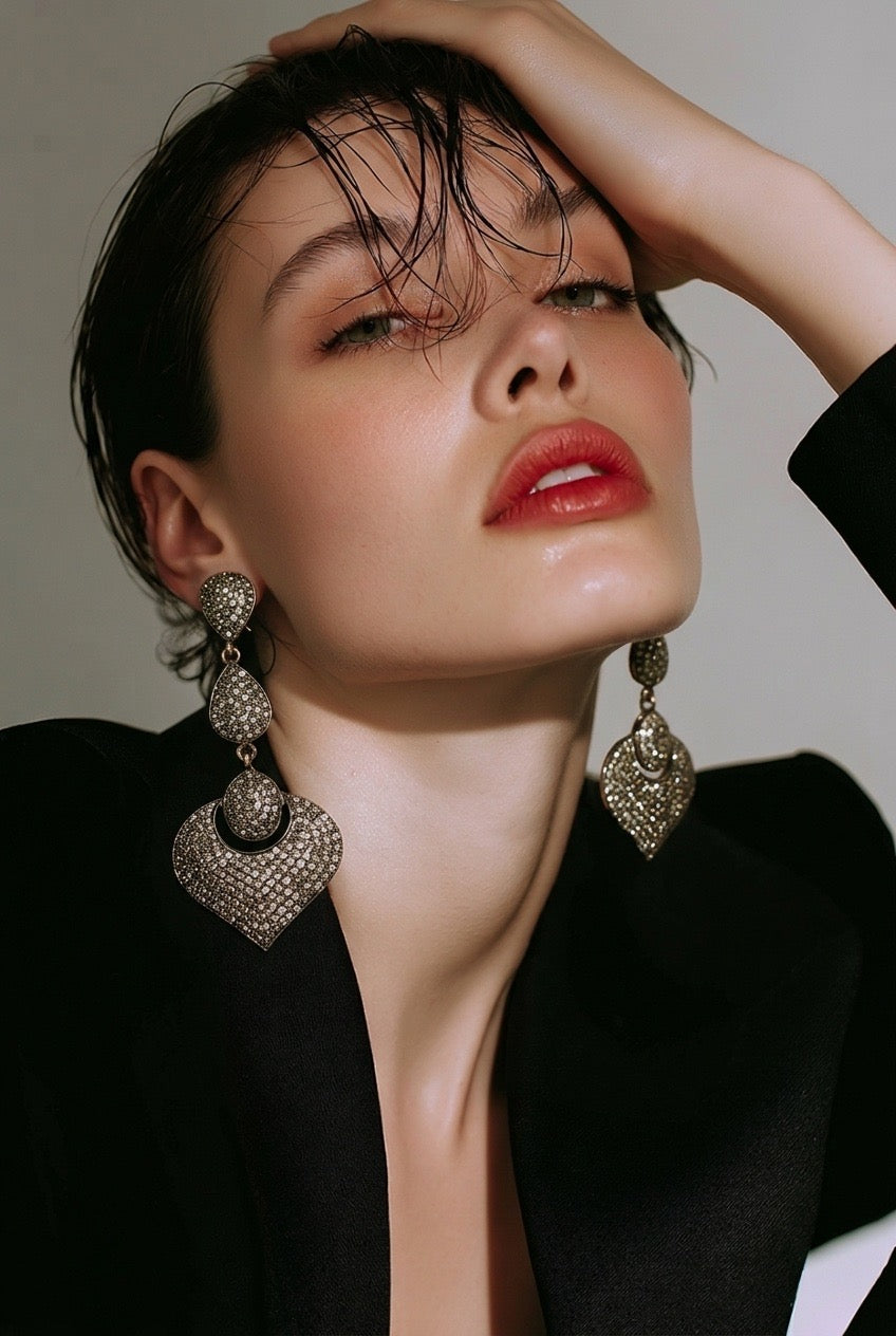 ARABESQUE DIAMOND EARRINGS