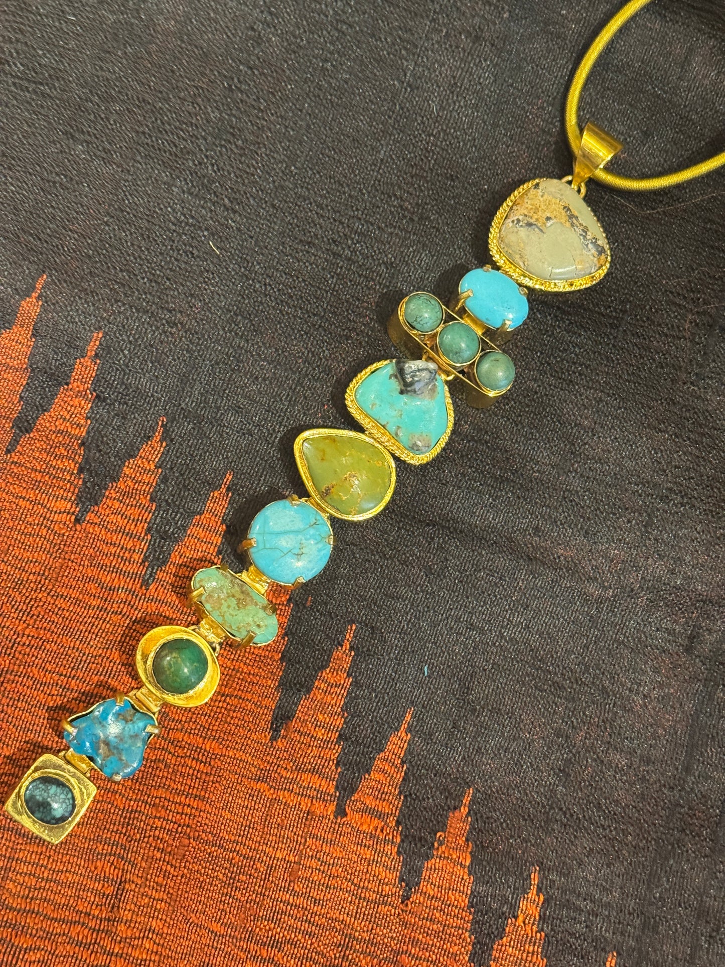 TURQUOISE TOTEM NECKLACES