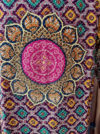 MICRO BLING SWING JACKET