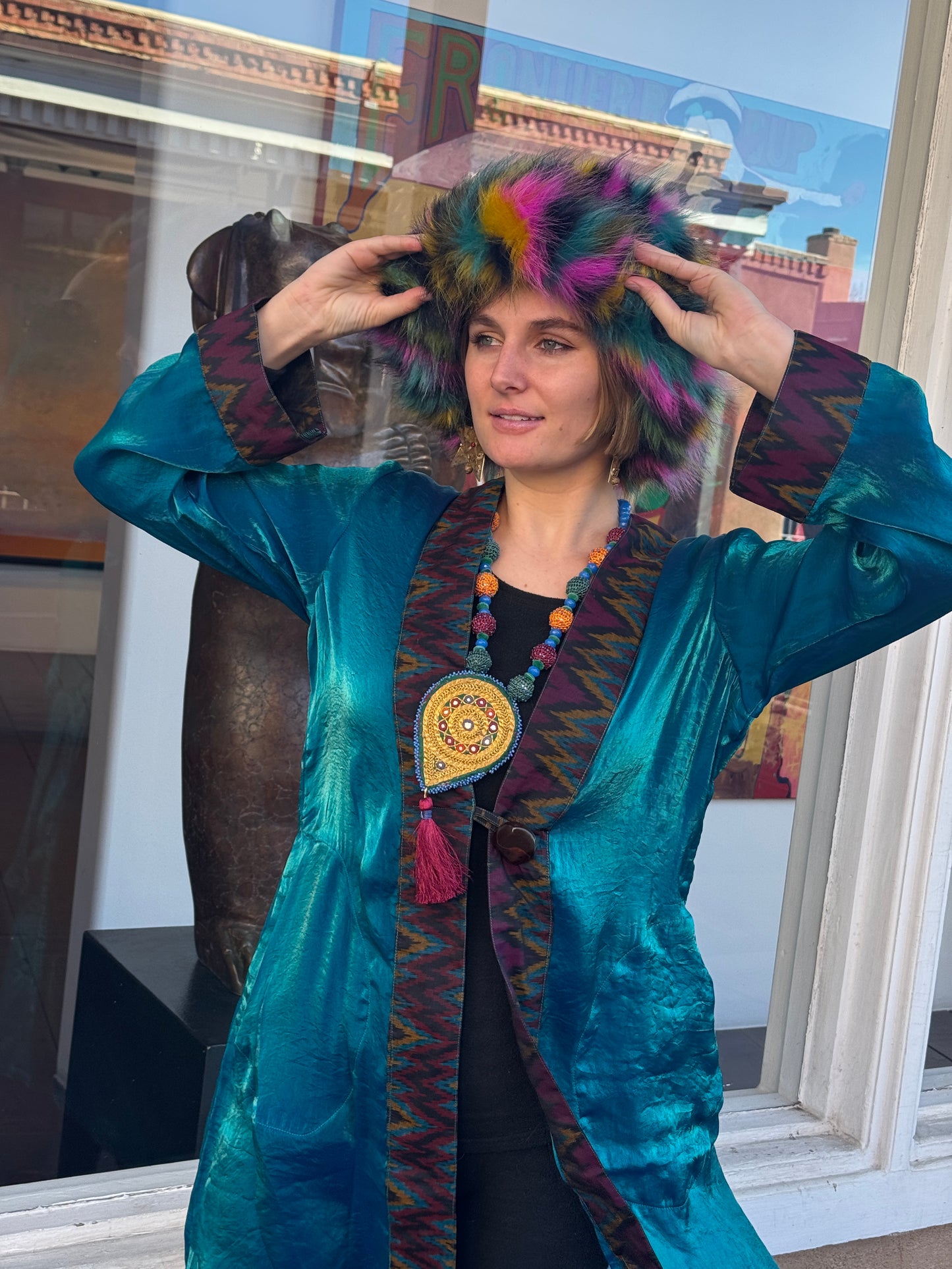 JAMIROQUAI FURRY BUCKET HAT