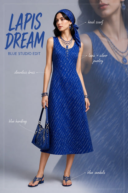 WE GOT IKAT SLIP DRESSES 5 COLORS
