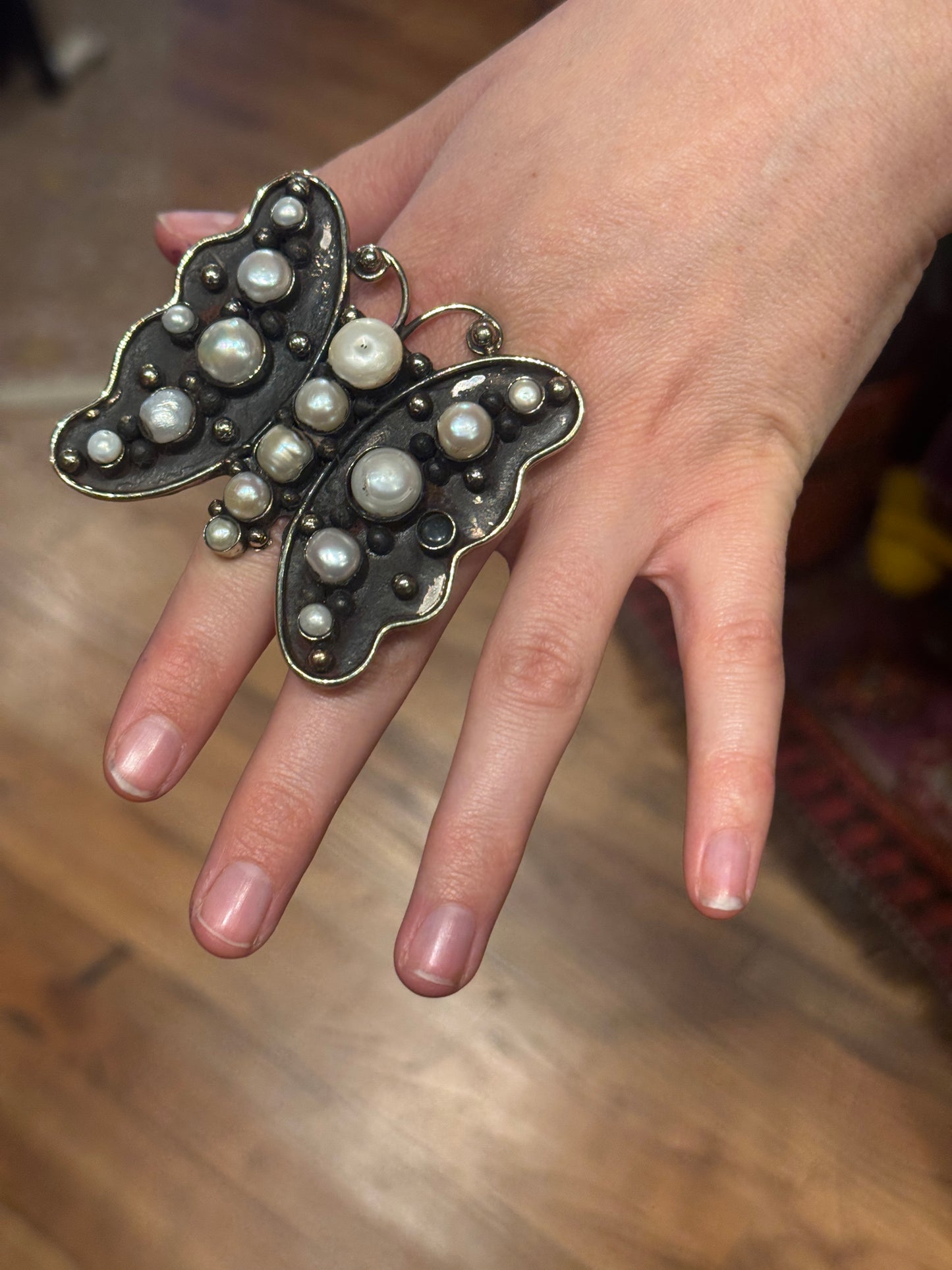 BUTTERFLY GEMSTONE RINGS