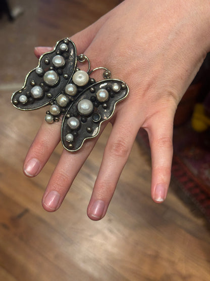 BUTTERFLY GEMSTONE RINGS