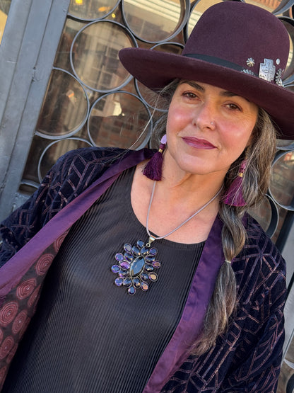 VELUXE MIDNIGHT BLUE SWING JACKET