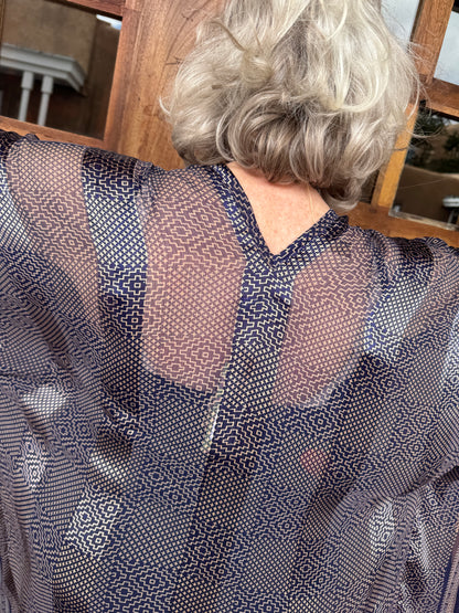 LE MULLET BLUE AZTEC