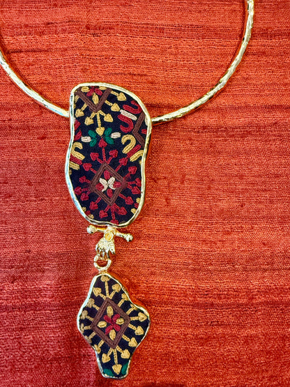 UZBEK-TASTIC DOUBLE DROP CHOKER
