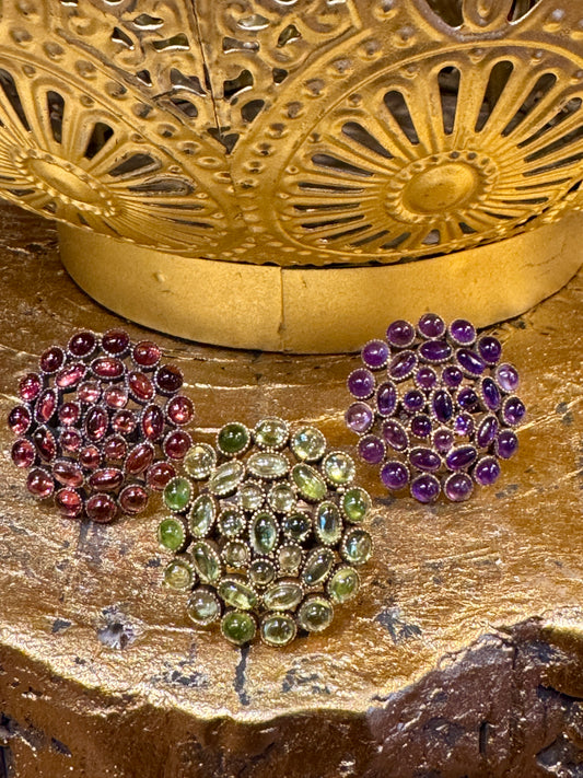 MOSAIC GEMSTONE RINGS