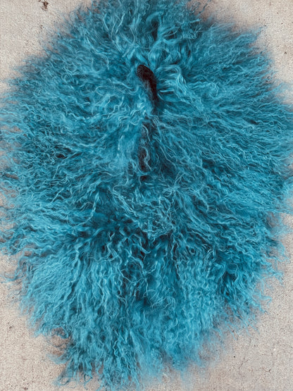 MONGOLIAN LAMB FUR COLLAR