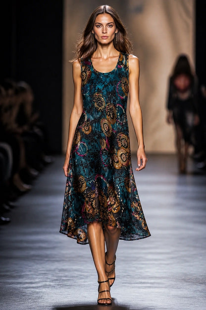 VELVET SLIP DRESS