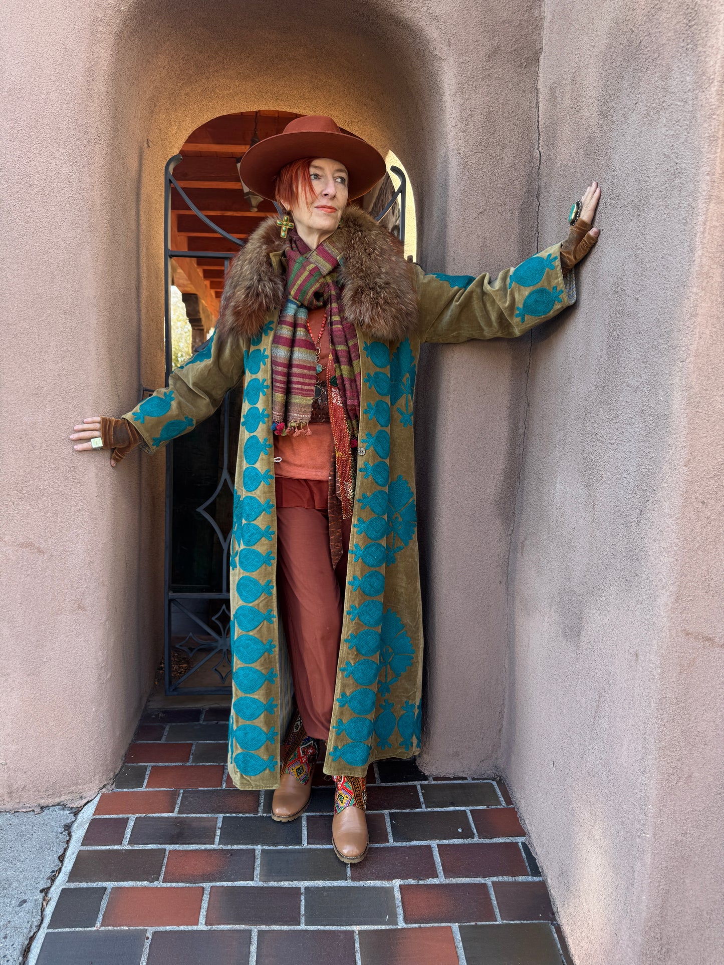 VELVET ODESSA COAT