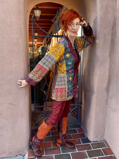 MICRO BLING SWING JACKET