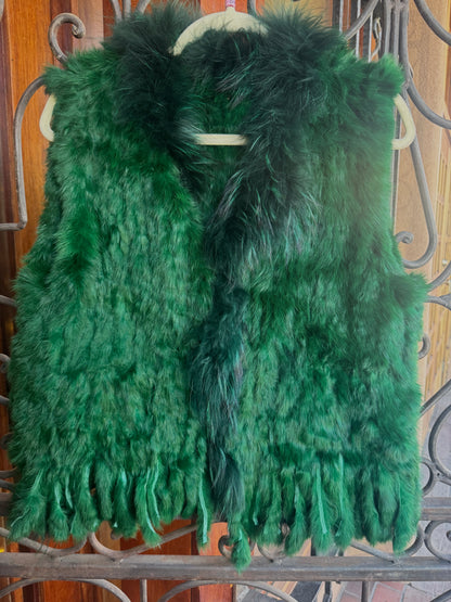RAVISHING RABBIT FUR VESTS