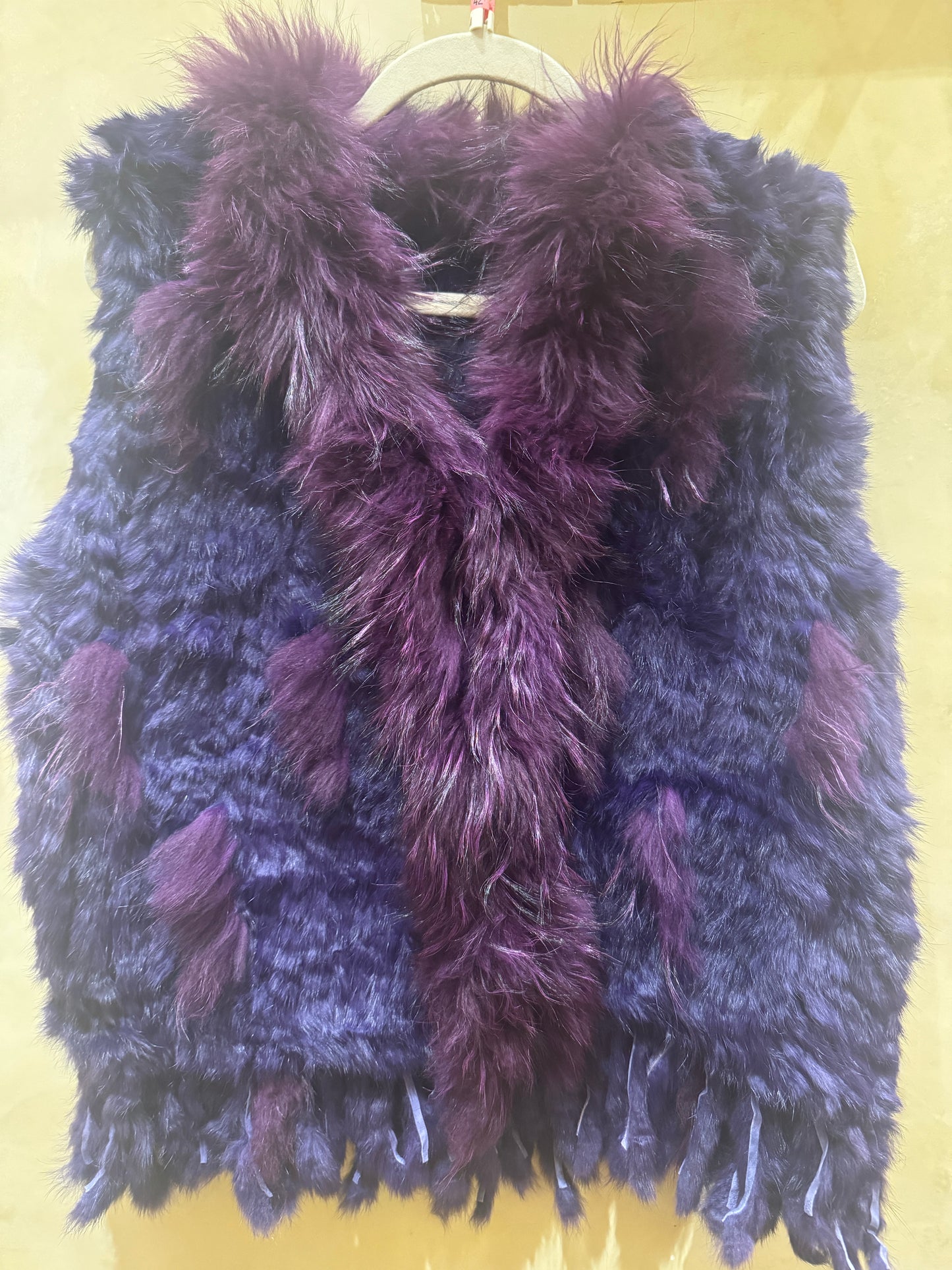 RAVISHING RABBIT FUR VESTS
