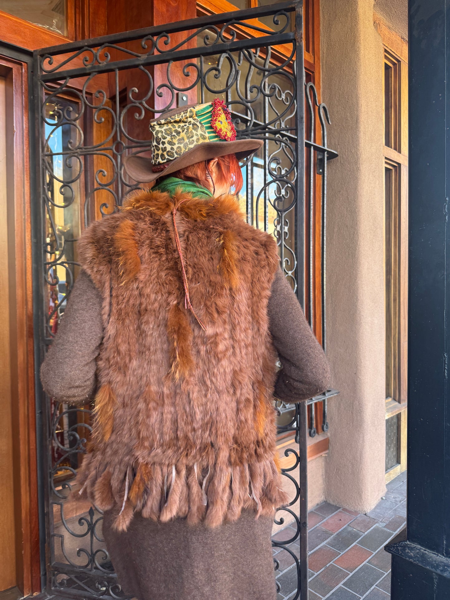 RAVISHING RABBIT FUR VESTS