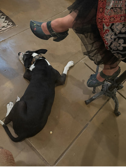 QUEENS GOWN PATCHWORK COTTON COAT DRESS