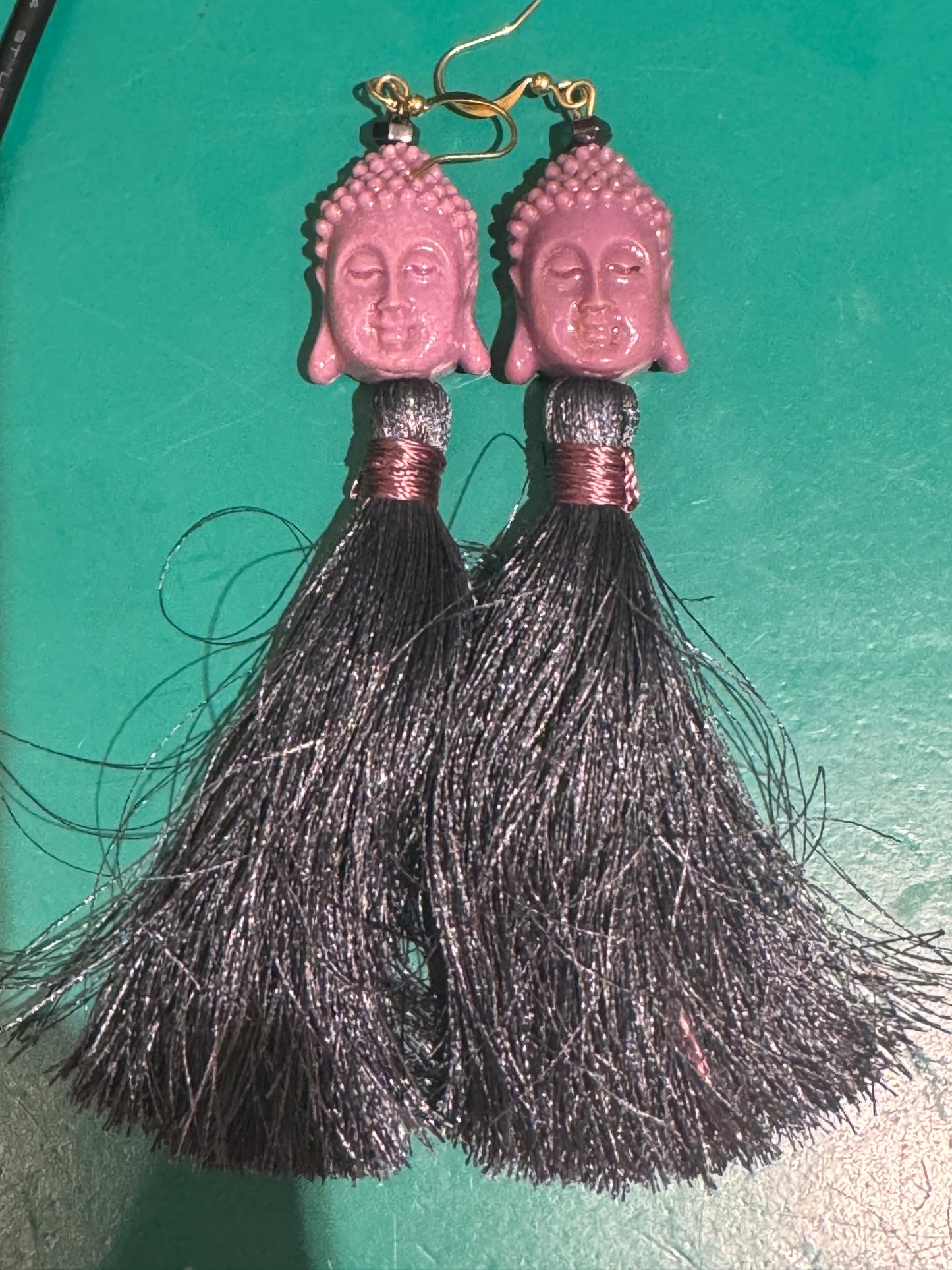 BUDDHA TASSEL EARRINGS