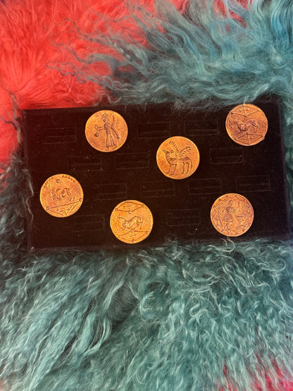 INTAGLIO BRASS RINGS