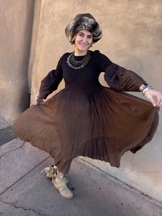 OMBRÉ GENEVIEVE CRUSH DRESS