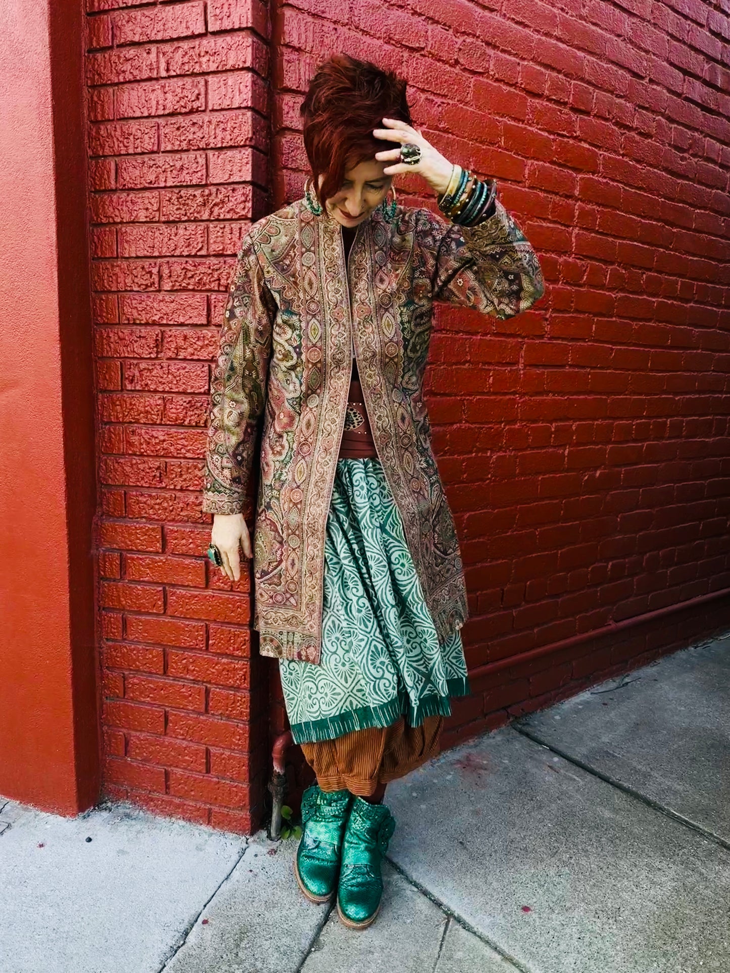 KASHMIRI PAISLEY PARADISE COAT