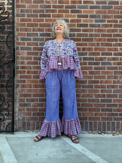 RUFFLE TOP CORNFLOWERS