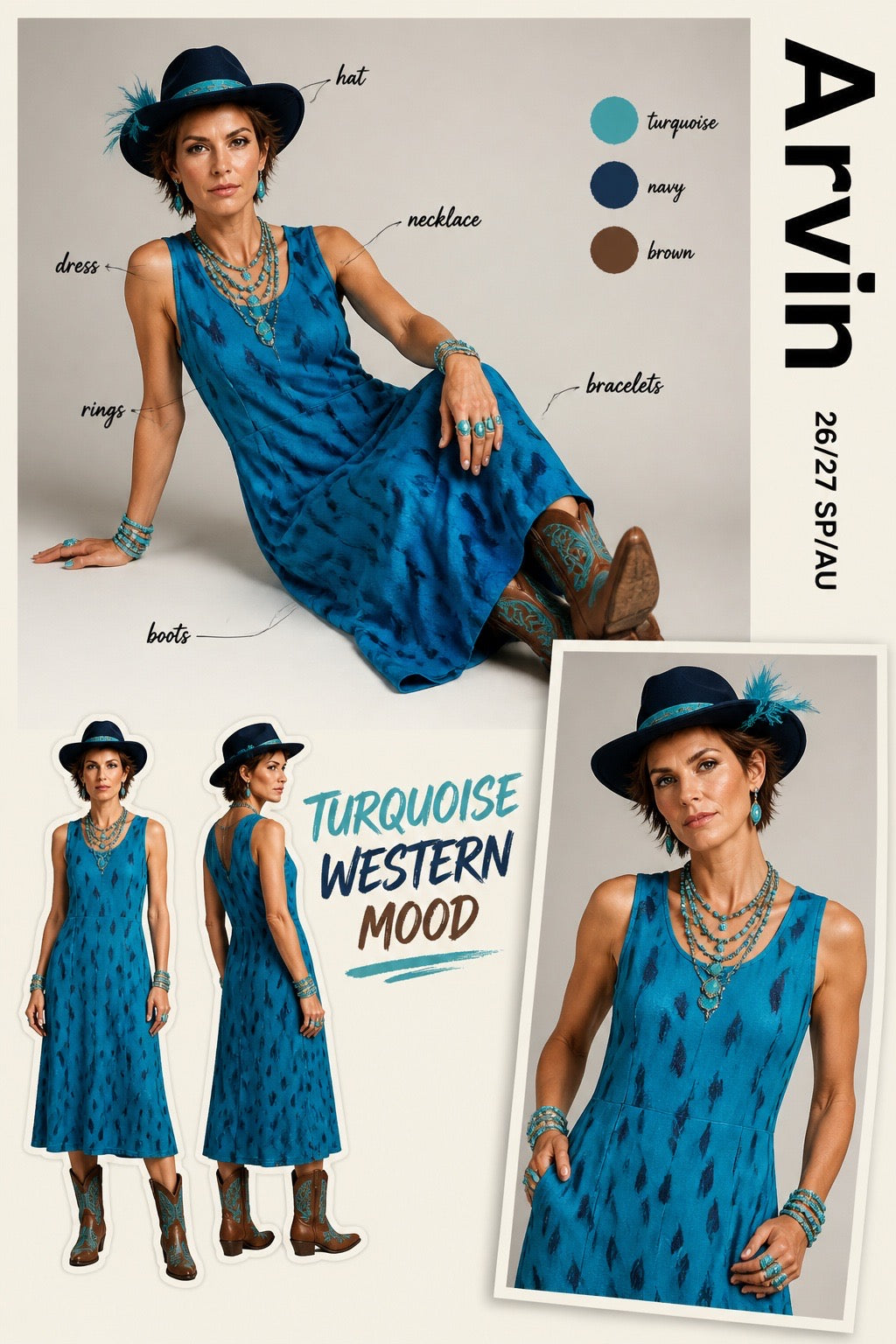 WE GOT IKAT SLIP DRESSES 5 COLORS