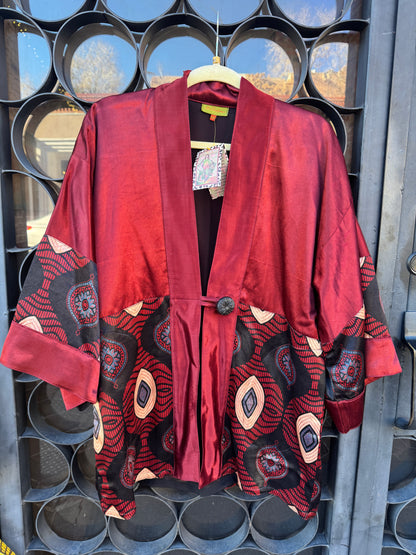 NAIROBI BUTTON KIMONO SHORT & LONG