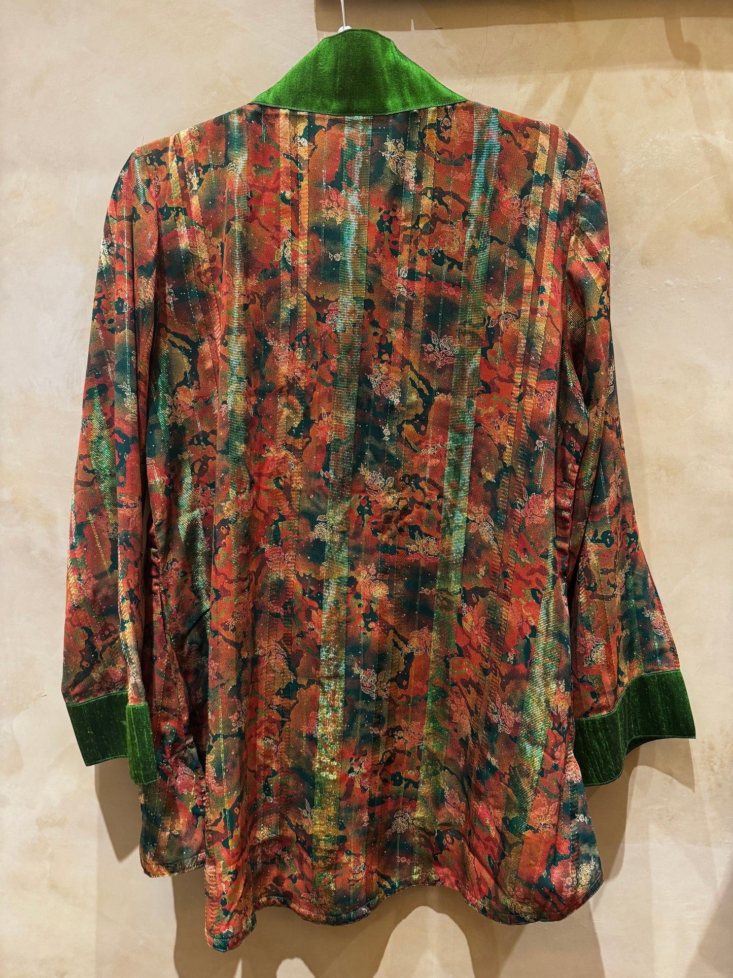 ADOBE PARROT SHIMMERING SWING JACKET