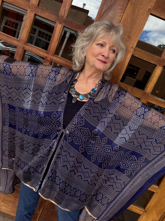 LE MULLET BLUE AZTEC