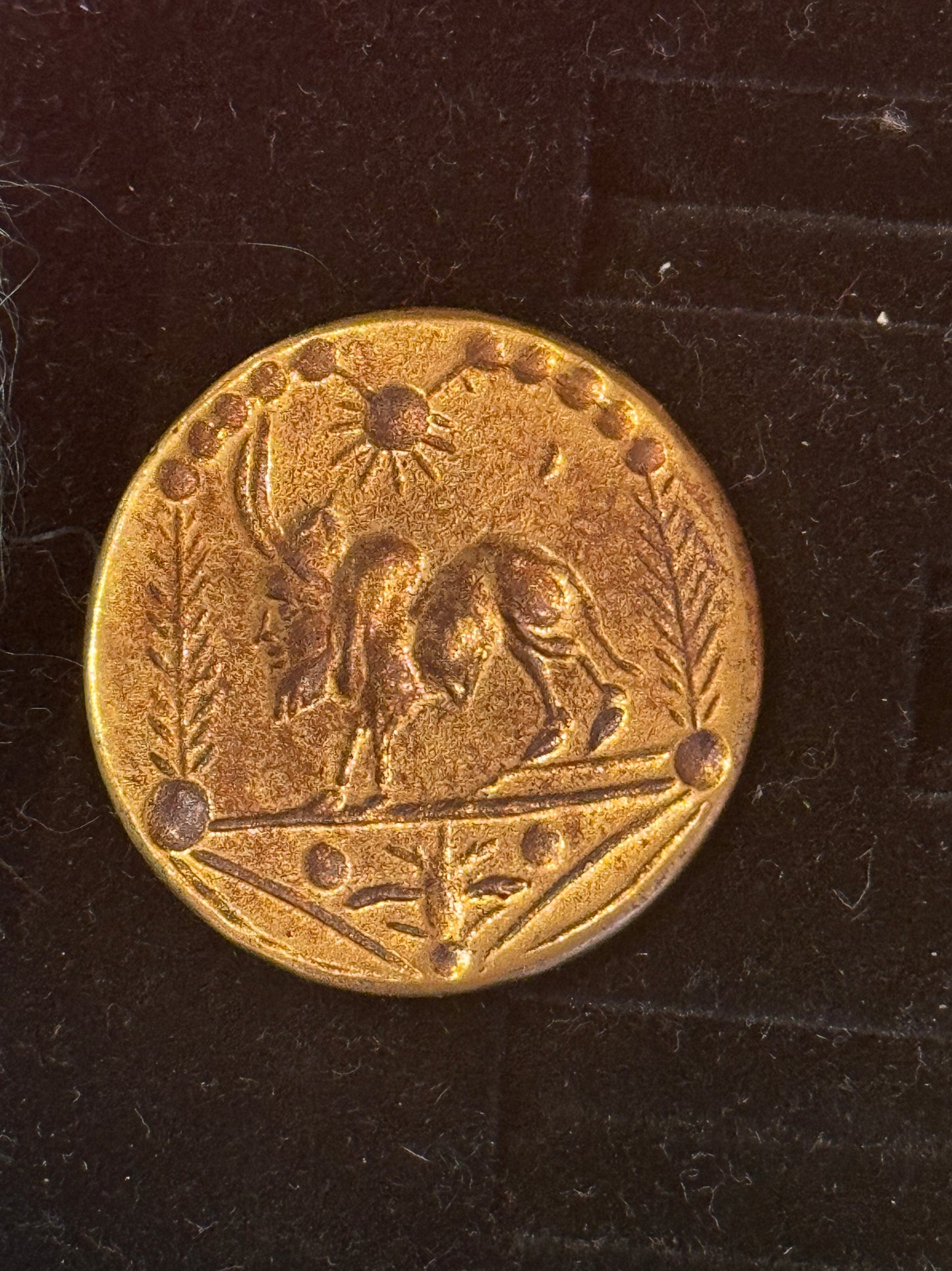 INTAGLIO BRASS RINGS