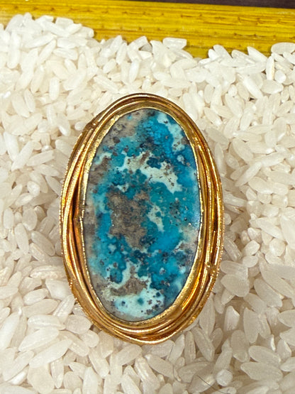 PERSIAN TURQUOISE NEST RINGS