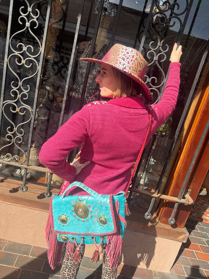 PINK PARTY SWEATER JACKET