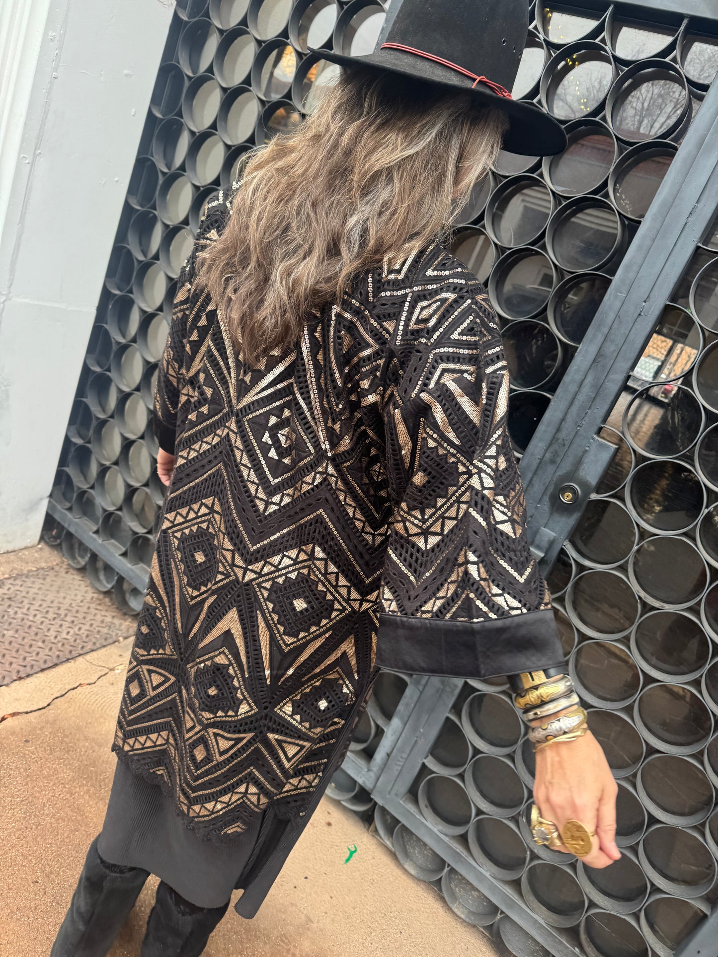 BLACK EMPIRE DECO DUSTER