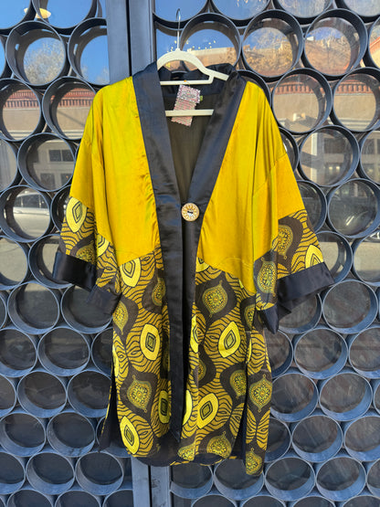 NAIROBI BUTTON KIMONO SHORT & LONG