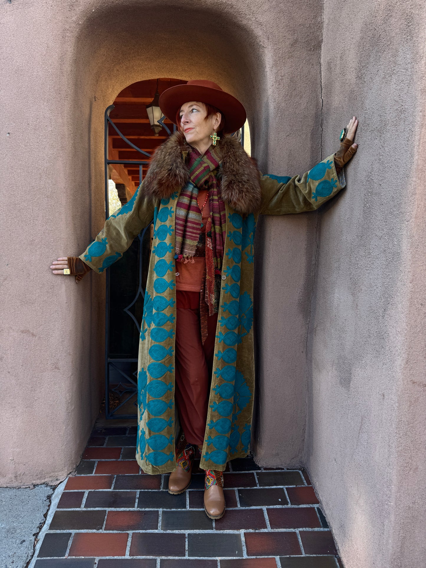 VELVET ODESSA COAT