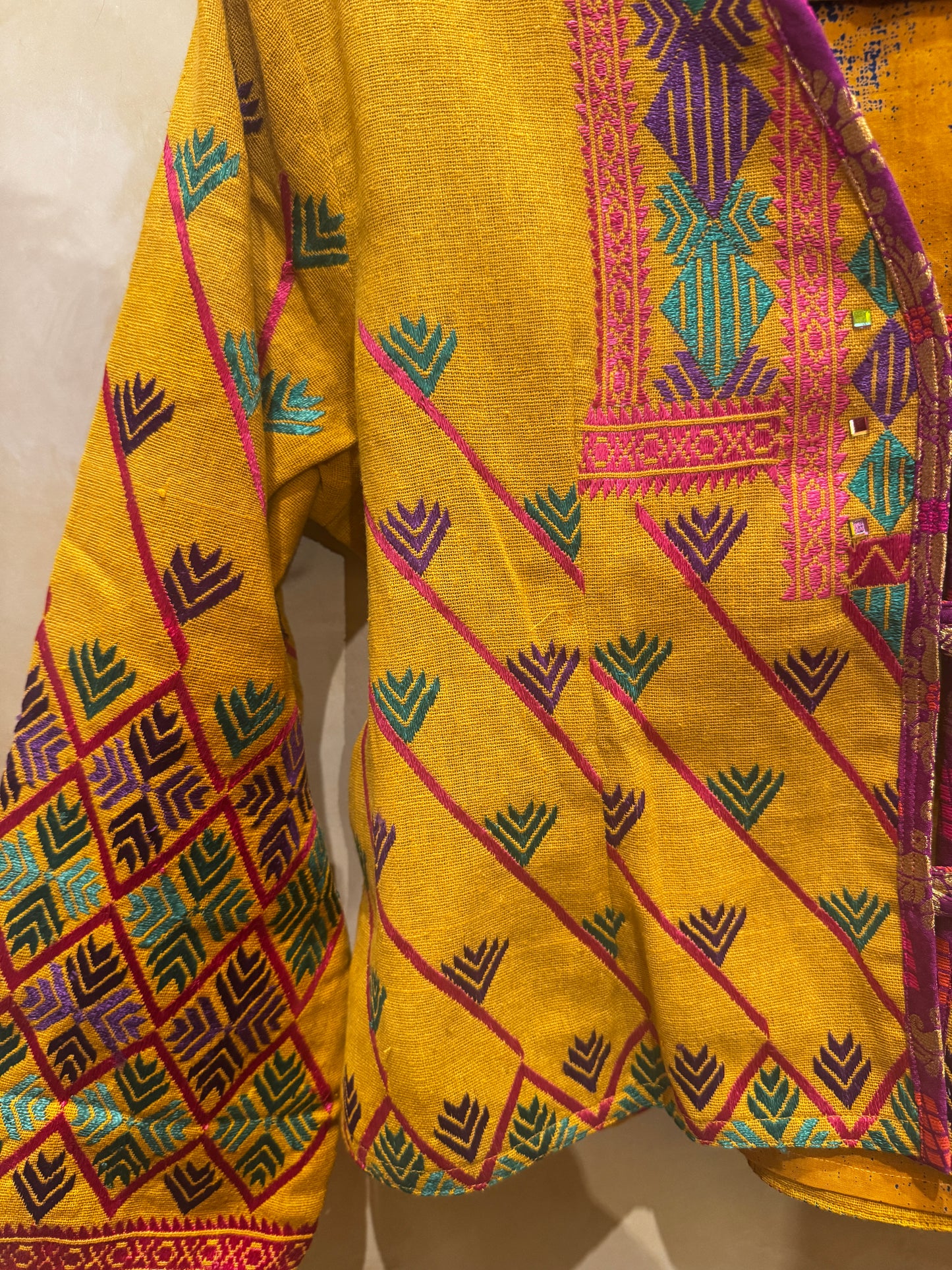WOVEN RADIANCE HAND EMBROIDERED REDUX MASTERPIECES