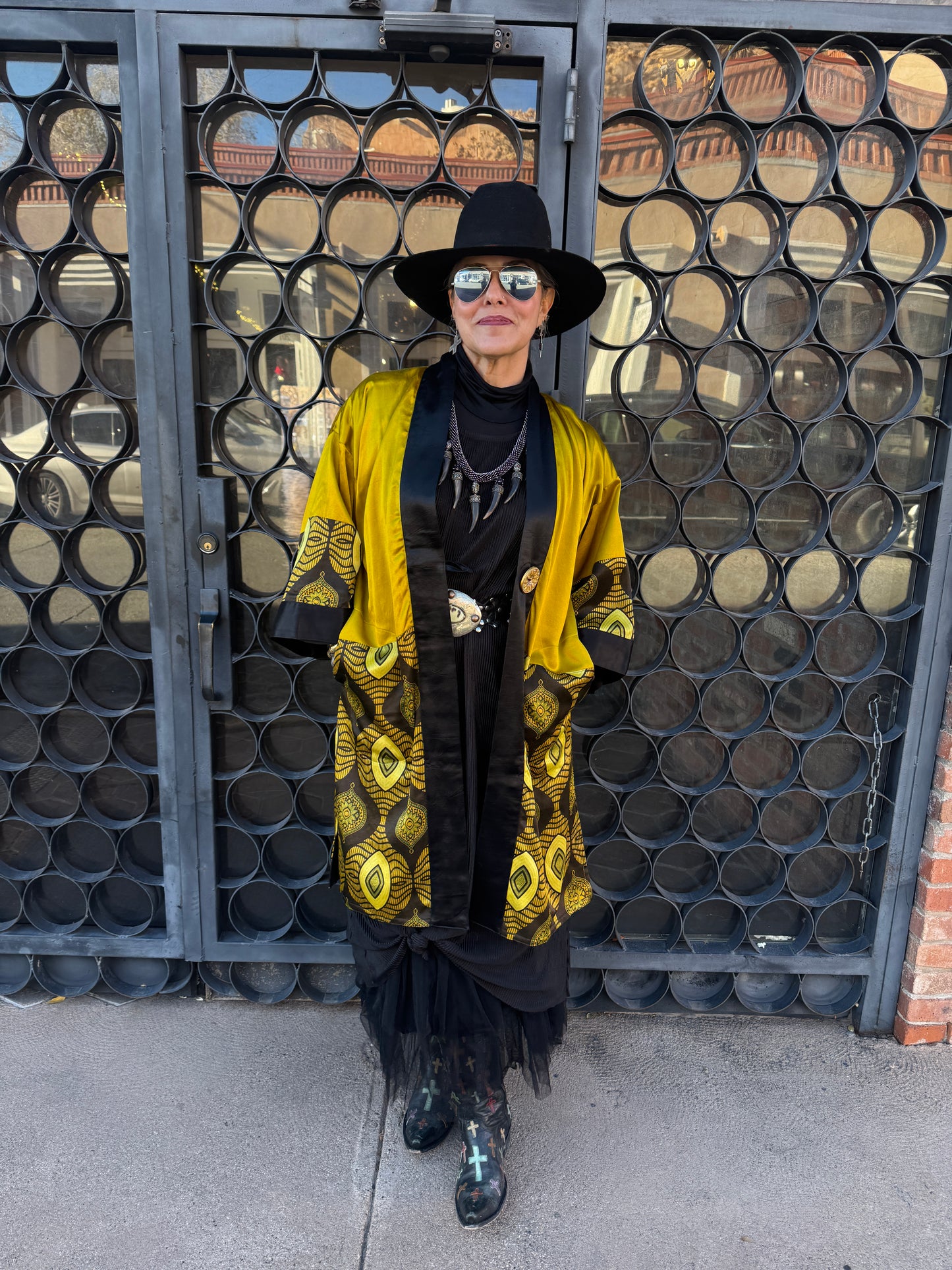 NAIROBI BUTTON KIMONO SHORT & LONG