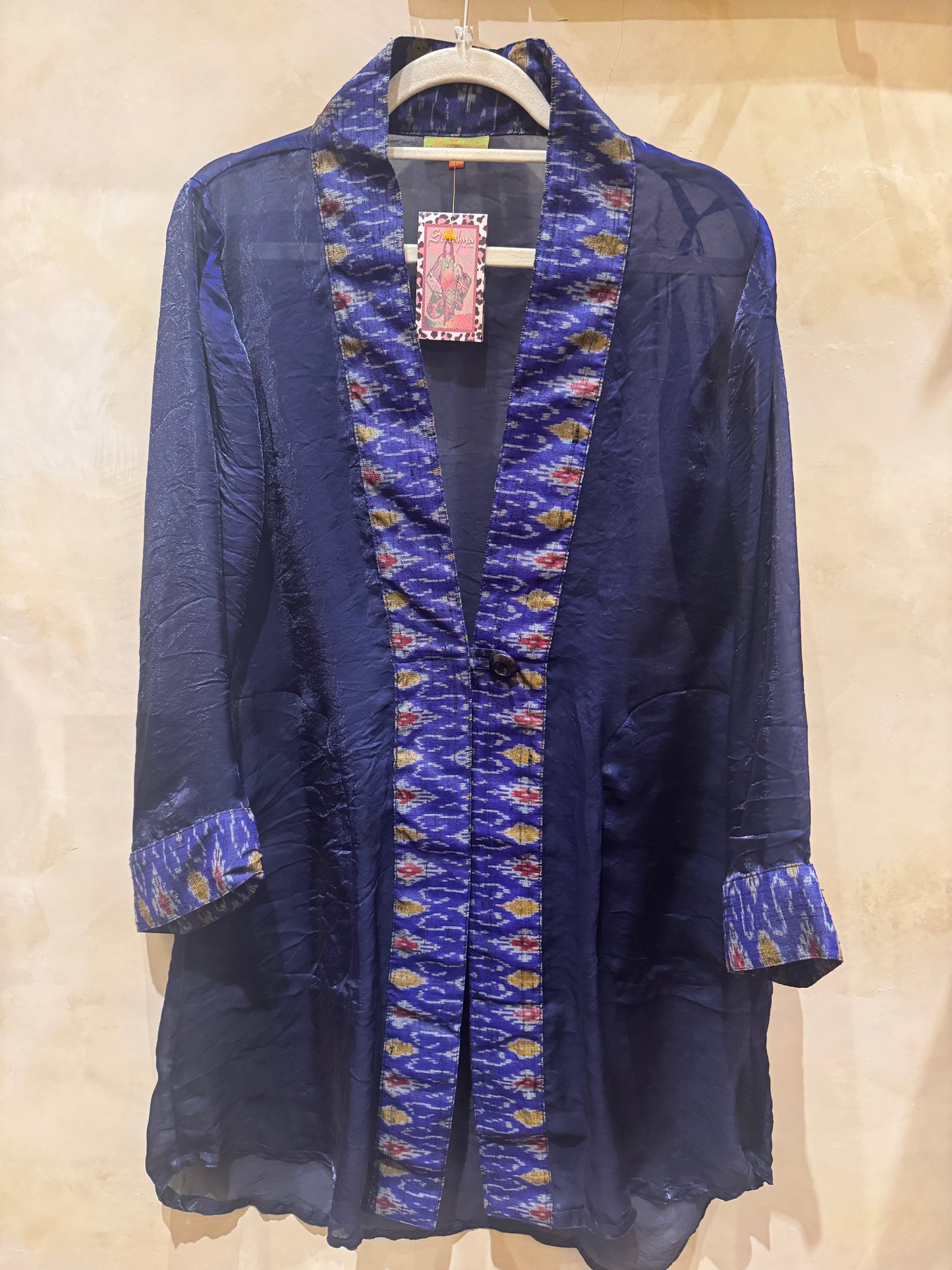 IRRIDESCENT SHIMMER SWING COATS